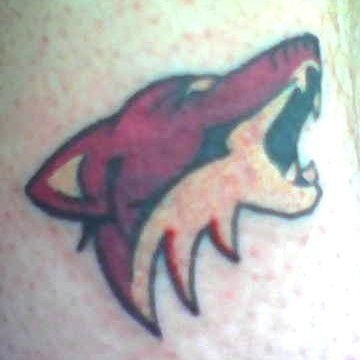 phoenix coyote tattoo - good for temporary tattoo-284